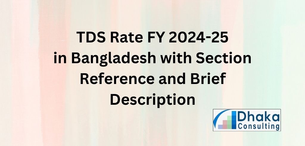 TDS Rate FY 2024-25